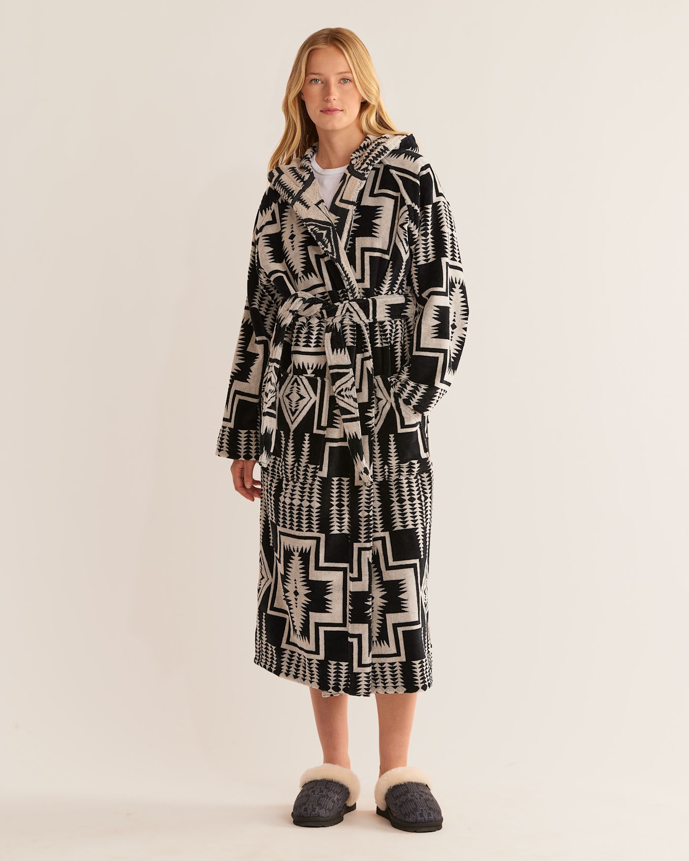 UNISEX COTTON TERRY VELOUR ROBE